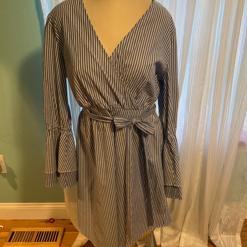 Pinstripe Dress